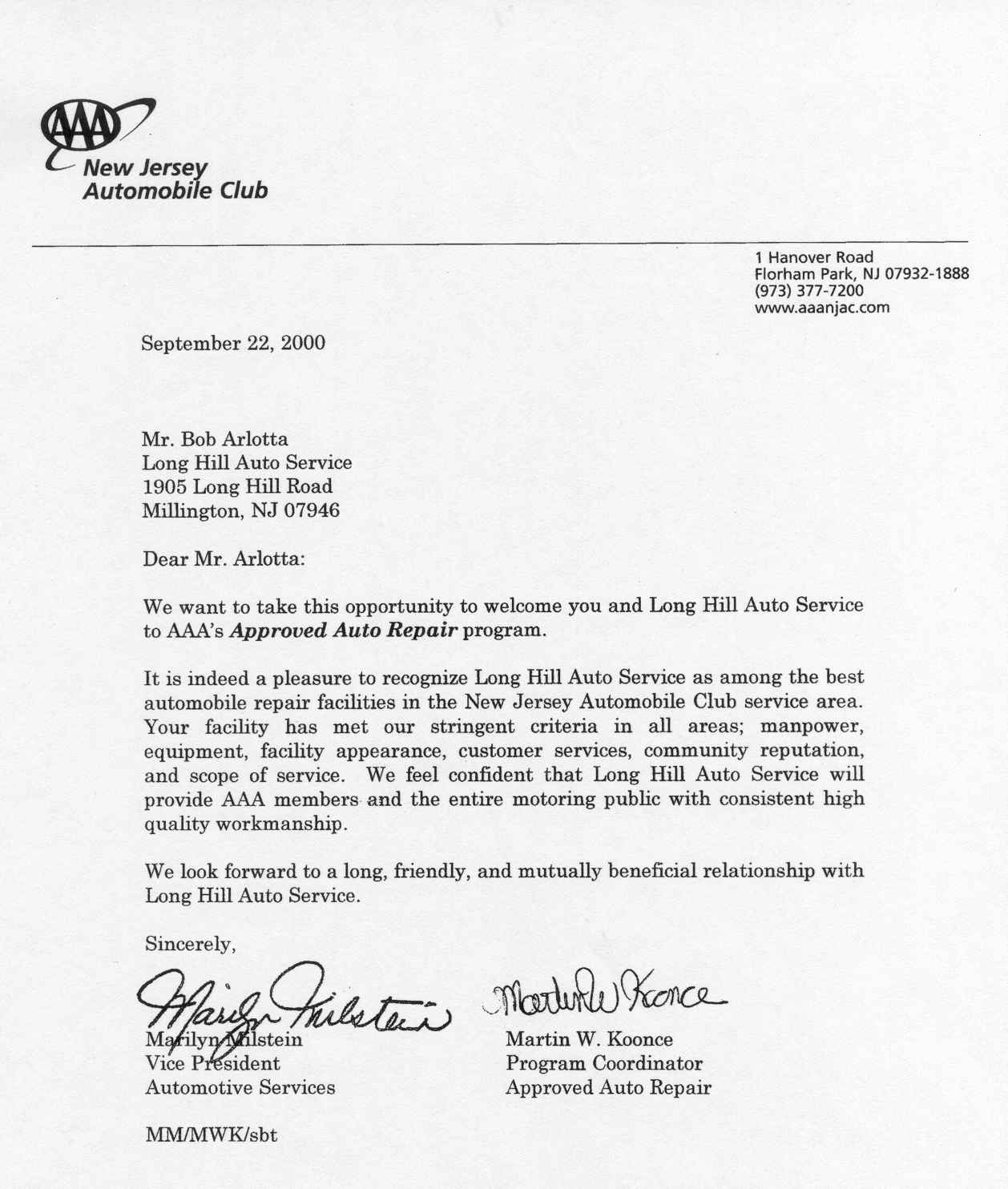 Sample Letter Of Recognition For Job Well Done from longhillauto.com